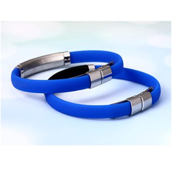 Epilepsy Silicone Medical ID Bracelet - Picture 3 of 6